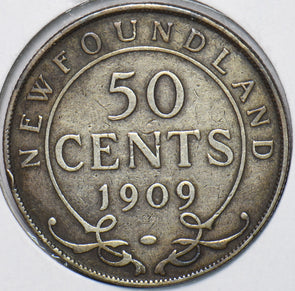 Canada 1909 50 Cents 294800 combine shipping