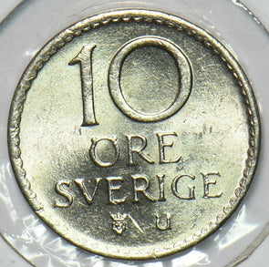 Sweden 1970 10 Ore BU 903906 combine shipping