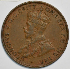 Australia 1933 Penny 240755 combine shipping