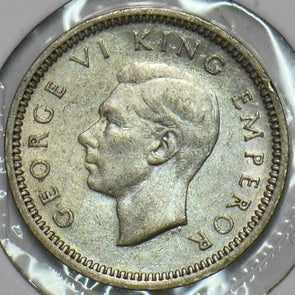 New Zealand 1944 3 Pence 297670 combine shipping