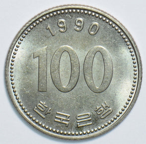 South Korea 1990 100 Won 198249 combine shipping