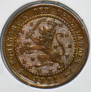 Netherlands 1881 Cent  291290 combine shipping