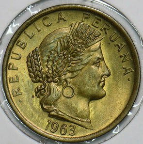 Peru 1963 10 Centavos 196582 combine shipping
