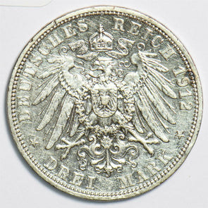 German States 1912 3 Mark Prussia 240612 combine shipping