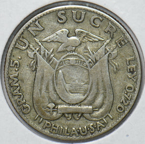 Ecuador 1928 Sucre Eagle animal 193700 combine shipping