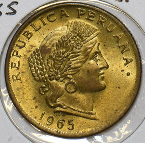 Peru 1965 20 Centavos 297629 combine shipping