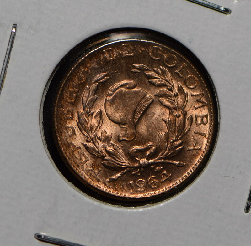 Colombia 1964 Centavo  290316 combine shipping