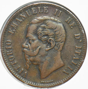 Italy 1863 10 Centesimi Vittorio Emanvele II 292977 combine shipping