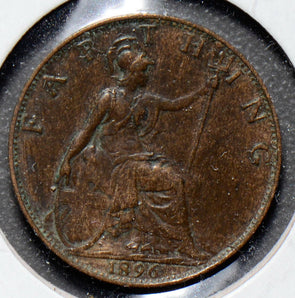 Great Britain 1896  Farthing  GR0206 combine shipping