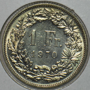 Switzerland 1970 Franc 152237 combine shipping