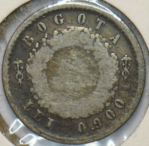 Colombia 1852 Silver Real Republic Of New Granada 293506 combine shipping