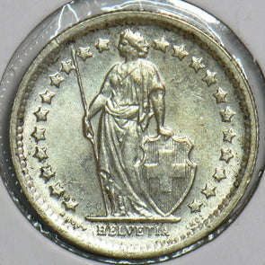 Switzerland 1966 1/2 Franc 298063 combine shipping
