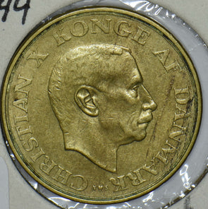 Denmark 1944 Christian X Krone 290950 combine shipping