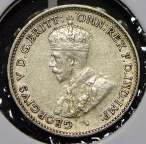 Australia 1936 3 Pence Kangaroo animal Emu  191336 combine shipping