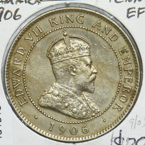 Jamaica 1906 Penny 491518 combine shipping