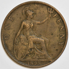 Great Britain 1898 Penny 153206 combine shipping