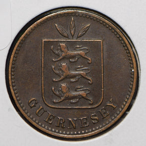 Guernsey 1906 4 Doubles Lion animal  191140 combine shipping