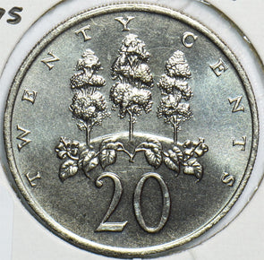 Jamaica 1975 20 Cents 904695 combine shipping