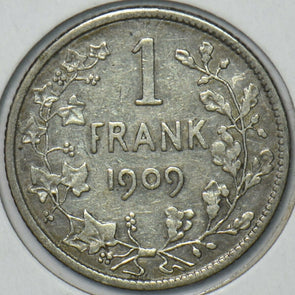 Belgium 1909 Franc 195065 combine shipping