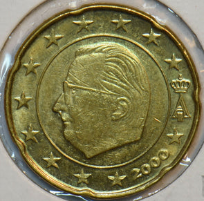 Belgium 2000 20 Cents UNC 903599 combine shipping