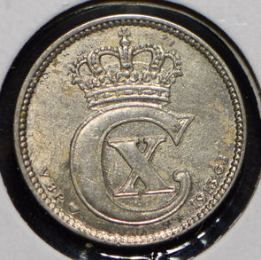 Denmark 1913 25 Ore  901503 combine shipping