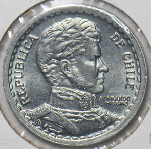 Chile 1956 Peso BU 193672 combine shipping