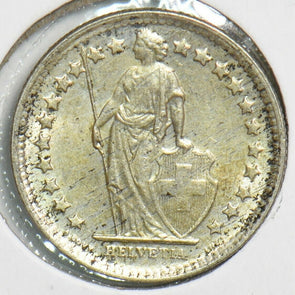 Switzerland 1959 1/2 Franc 240593 combine shipping