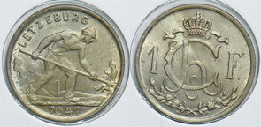 Luxembourg 1947 Franc 198579 combine shipping