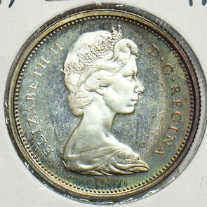 Canada 1967 25 Cents Bobcatanimal Proof 904370 combine shipping