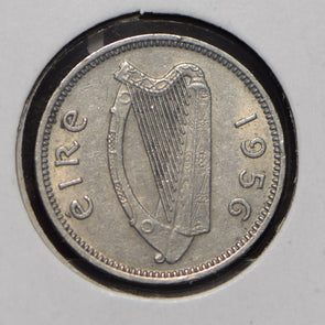 Ireland 1956 3 Pence Hare animal  900639 combine shipping