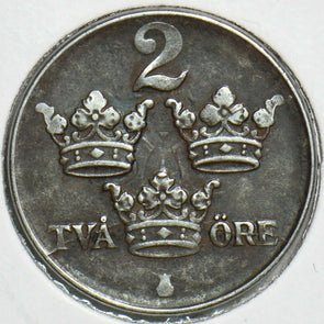 Sweden 1944 2 Ore 152855 combine shipping