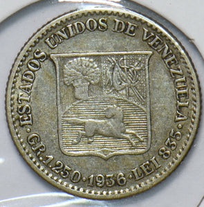 Venezuela 1936 1/4 Bolivar Horse animal 192114 combine shipping