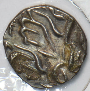 Princely States India 1857 ~69 (AH 1278) 1/8 Rupee Hyderabad. Afzal Ad Davia 296