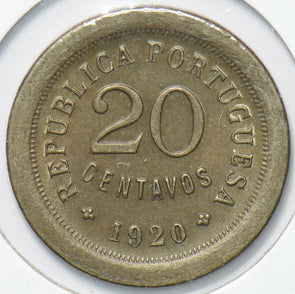 Portugal 1920 20 Centavos 192519 combine shipping