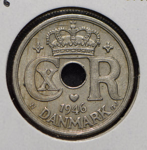 Denmark 1946 25 Ore  901469 combine shipping