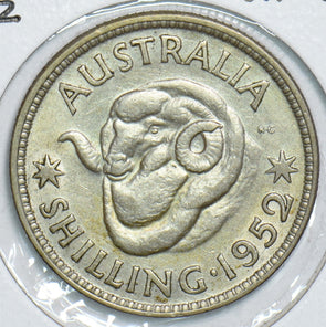 Australia 1952 Shilling Ram 198879 combine shipping