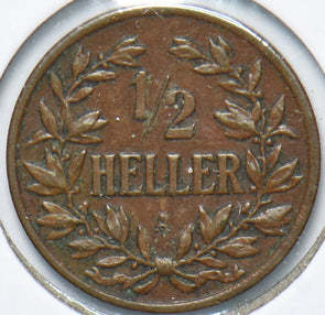 East Africa 1904 A 1/2 Heller 240034 combine shipping