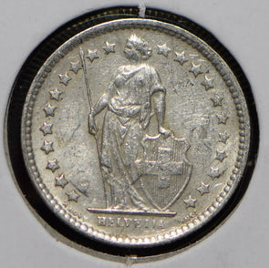 Switzerland 1962 1/2 Franc  191097 combine shipping