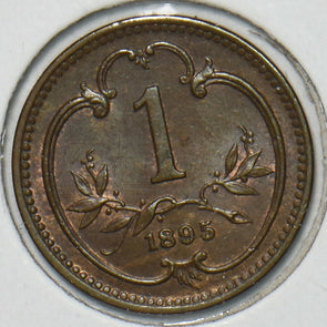 Austria 1895 Heller Eagle animal 195655 combine shipping