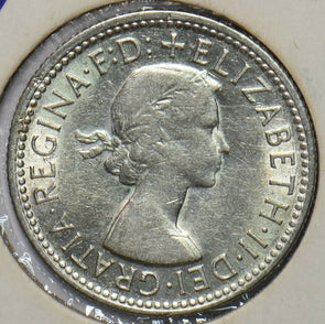 Australia 1957 Shilling Merino ram animal 902741 combine shipping