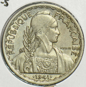 French Indo China 1941 S 20 Cents 0 197737 combine shipping
