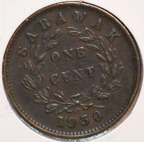 Sarawak 1950 Cent 294899 combine shipping