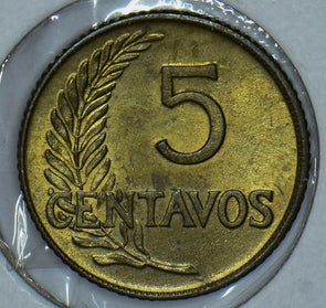 Peru 1954 5 Centavos 190808 combine shipping