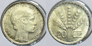 Uruguay 1942 S 20 Centesimos 198498 combine shipping