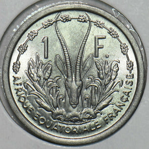 West African States 1948 Franc Gazelle animal 196763 combine shipping