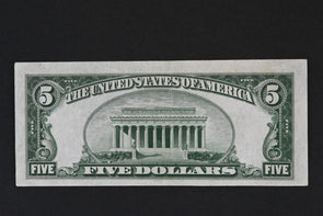 US 1934 C $5 XF Silver Certificates RN0056 combine shipping