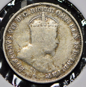 Australia 1910 3 Pence Kangaroo animal Emu  191505 combine shipping