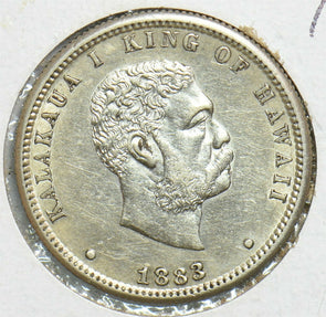 Hawaii 1883 25 Cents H0210 combine shipping