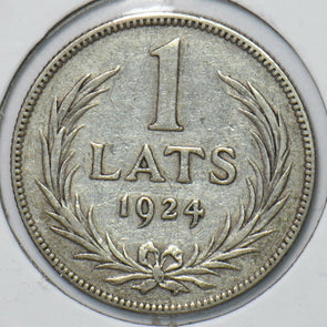 Latvia 1924 Lats 295646 combine shipping