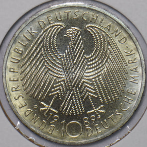 Germany 1989 G 10 Mark Eagle animal Anniversary of the German Federal Republic